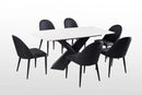 Lenvik 7 Pc Dining Table Set White