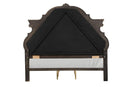 Leovanni 4 Pc Queen Bedroom Set Brown