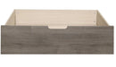 Woodrow Queen Toy Box (1 Set) in Gray 2042NB-QT