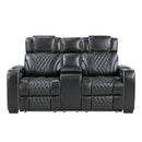 Apex Power Double Reclining Love Seat With Center Console
