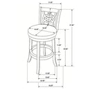 Calecita Swivel Counter Chair