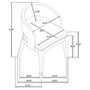 Leandro Dining Arm Chair