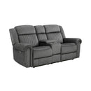 Brennen Power Double Reclining Love Seat With Center Console