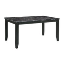 Adia 7 Pc Dinning Table Set Grey & Brown