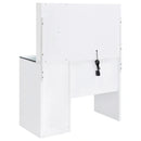 Flora Makeup Vanity Table with LED Mirror and Stool