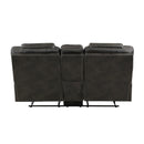 Gainesville Double Reclining Love Seat With Center Console