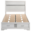 Miranda Panel Platform Storage Bed