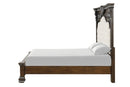 Promenade E.King & Queen Bed Brown & White