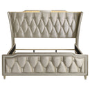 Lorient Wingback Bed with LED Lighting