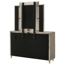 Lorient LED Dresser with LED Mirror