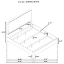 Maderia Panel Bed