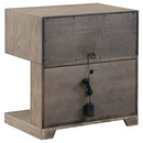 Kenora Nightstand with LED Lighting
