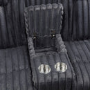 Phyllis Double Reclining Love Seat With Center Console And Cup Holders