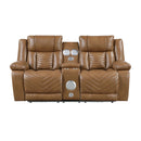 Huron Power Double Reclining Love Seat With Center Console
