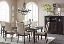 Begonia Dining Table in Gray 1718GY-90