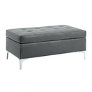 Barrington Ottoman W/Black Pu