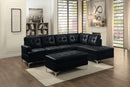 Barrington Ottoman W/Black Pu