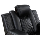 Radiant Pw D. Recln Loveseat W/ Console