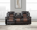 Hart Reclining Sofa W/Drop Down Tbl