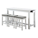 Connected 4-Piece Pack Counter Height Set - Twin