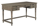 Cardano Writing Desk w/ 3 Working Drawers in Brown 1689BR-16