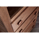 Lea Mahogany Media Chest