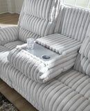 Rhines Falls Power Reclining Sofa with Drop Down Table