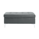 Barrington Ottoman W/Black Pu