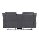 Dean Double Reclining Love Seat With Center Console