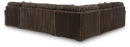 Midnight-Madness Sectional with Chaise