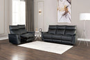 Bienne Recliner Chair White & Black