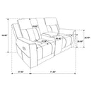 Brentwood Reclining Loveseat