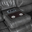 Newnan Double Reclining Sofa With Center Drop-Down Cup Holders