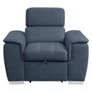 Ferriday Chair With Pull-Out Ottoman