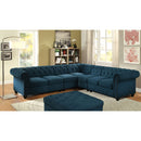 Stanford Armless Chair Teal