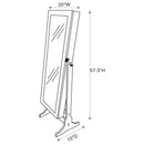 Yvonne Jewelry Cheval Mirror