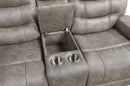 Oberon Double Reclining Love Seat With Center Console