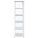 Aero Curio Cabinet with LED Lighting
