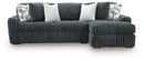 Midnight-Madness Sectional Sofa with Chaise