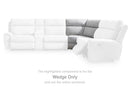 Social Pointe Reclining Sectional with Storage Consoles