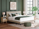 Cielden Upholstered Bed with Roll Slats
