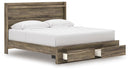 Elbrim Panel Storage Bed