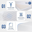Artemisia 6" Full, Queen, & Twin Memory Foam Mattress