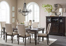 Begonia Side Chair in Gray (Set of 2)
