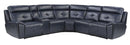 Avenue Armless Reclining Chair in Navy 9469NVB-AR