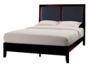 Edina Queen Panel Bed in Espresso-Hinted Cherry 2145-1