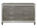 Tamsin Dresser in Silver Grey Metallic 1616-5