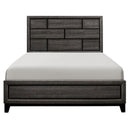 Davi Queen Panel Bed in Gray 1645-1*