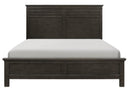 Blaire Farm King Panel Bed in Saddle Brown Wood 1675K-1EK*