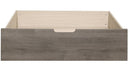 Woodrow Queen Toy Box (1 Set) in Gray 2042NB-QT